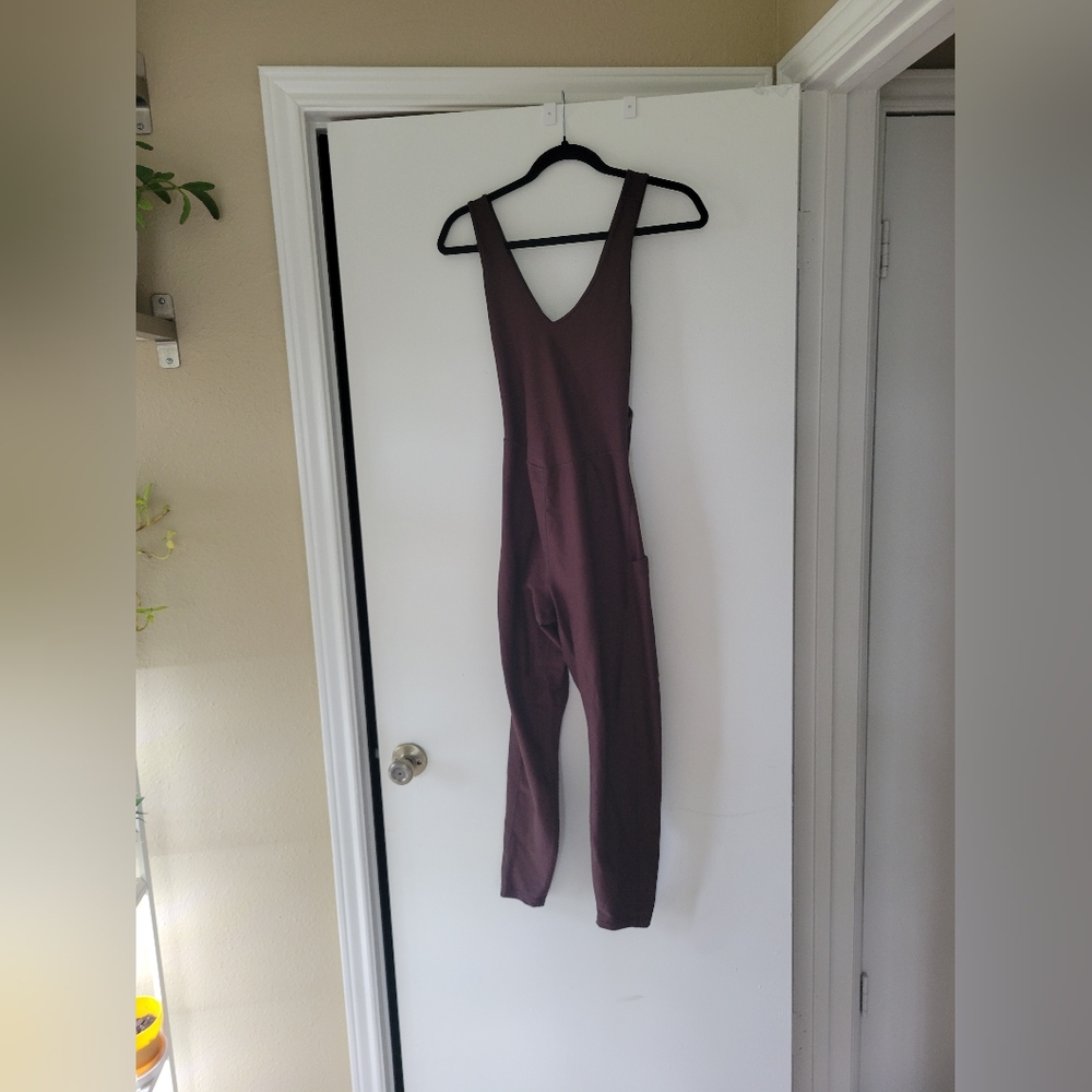 Old Navy Powersoft Go Dry Active Jumpsuit, Brown, L